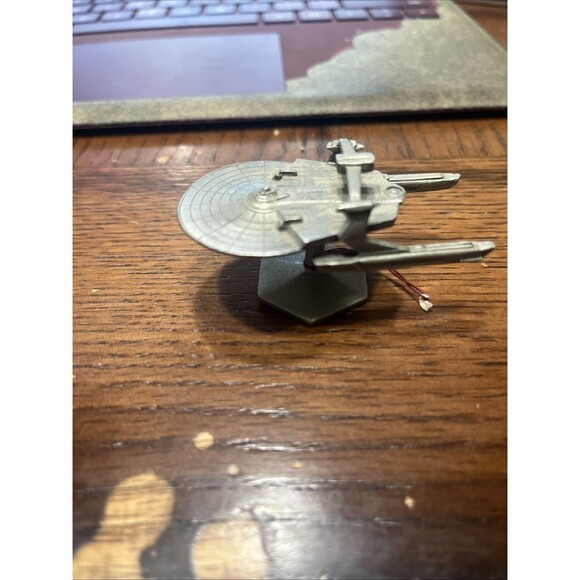1991 Rawcliffe Pewter Star Trek USS Reliant RF 787 Spaceship Miniature - Picture 4 of 7